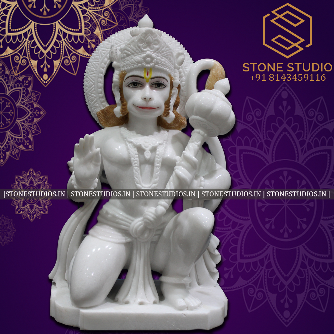 Hanuman Marble Statue