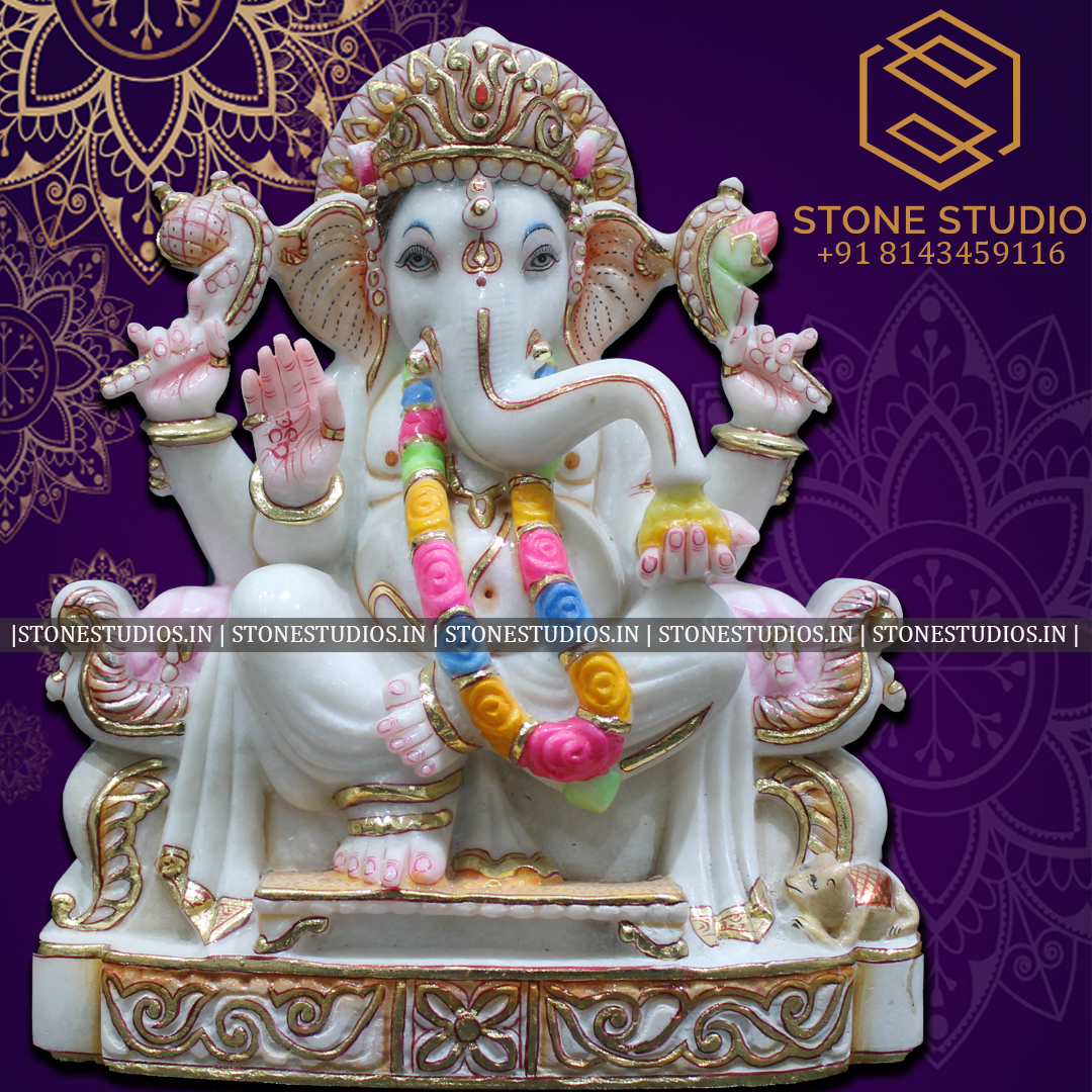 Buy Ganesha Murti, Statues, Idol - The Stone Studio