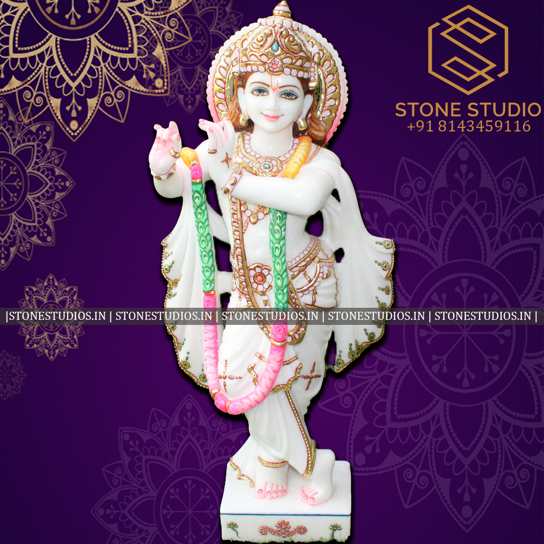 Krishna Marble Statue