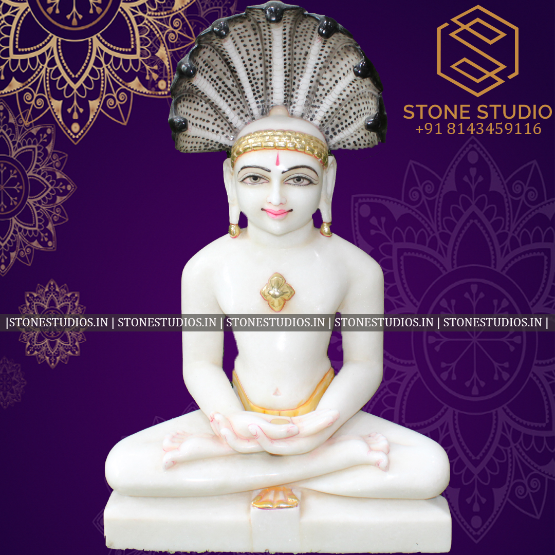 Mahavir Marble Statue