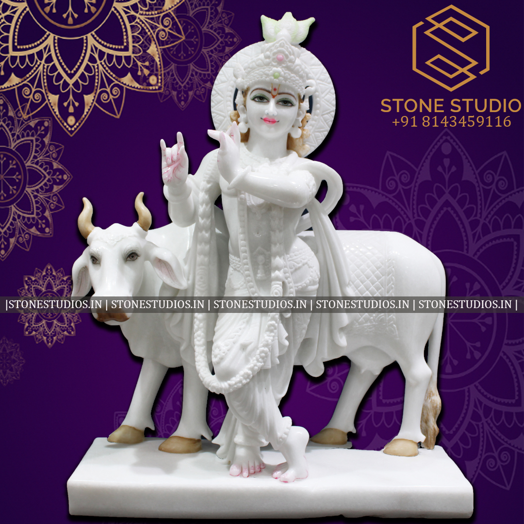 Krishna Marble Statue