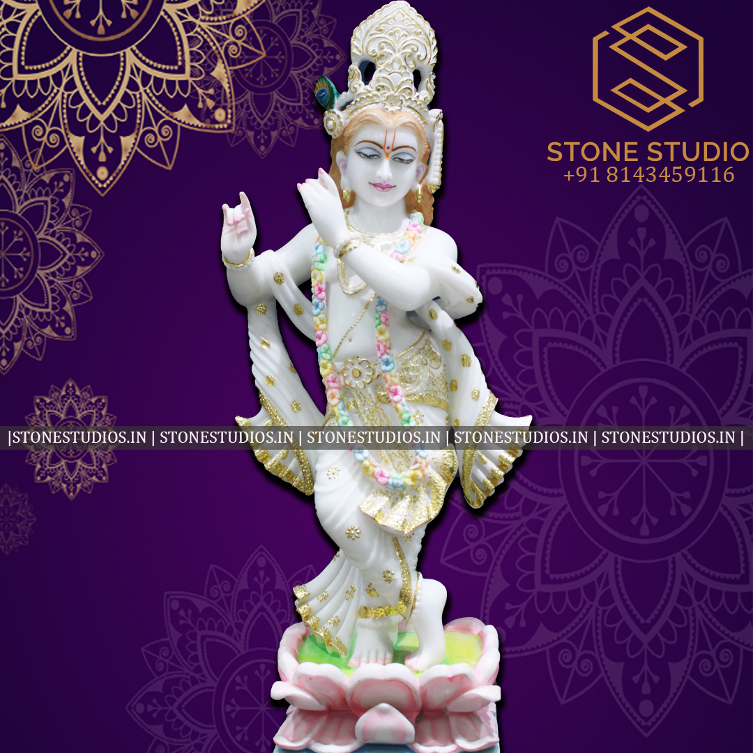 Krishna Marble Statue