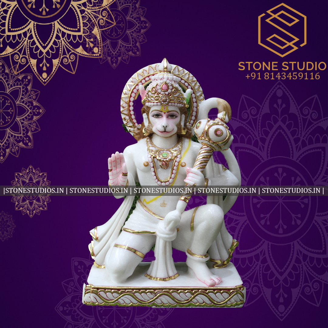 Hanuman Marble Statue